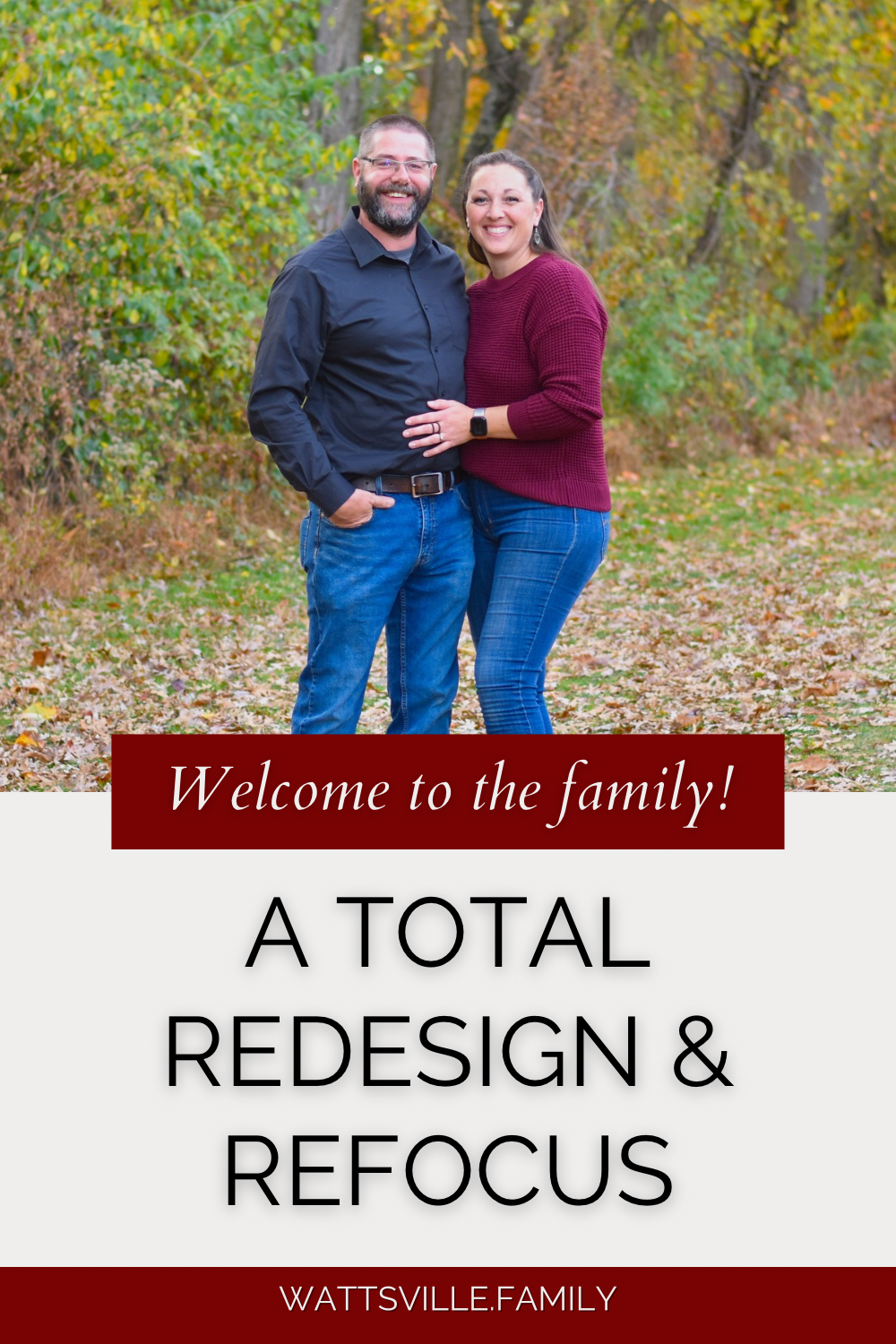 A total redesign &&nbsp;refocus